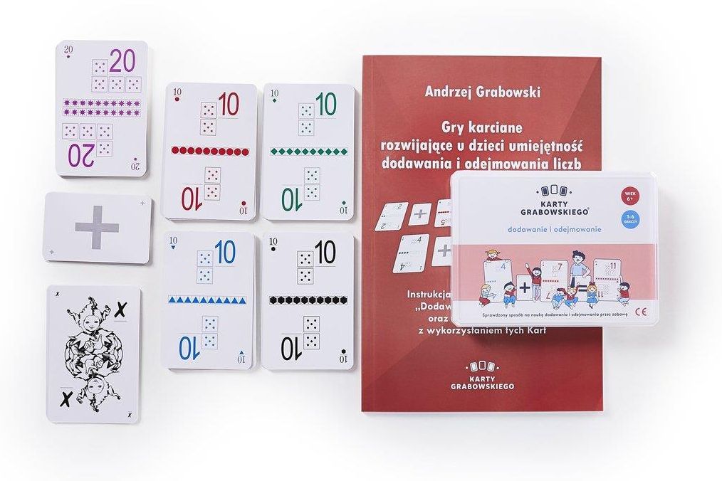 Karty Grabowskiego Dodawanie I Odejmowanie Zabawka Edukacyjna Karty Grabowskiego Zabawka Edukacyjna Dodawanie I Odejmowanie - Ceny i