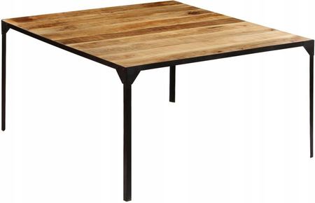 Stół jadalniany z litego drewna 140 x 140 x 76 cm