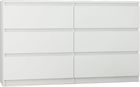 Komoda R-120 Szafka 6 Szuflad Biała Producent Pl