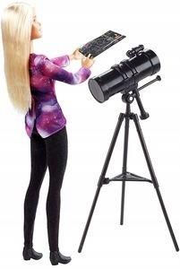 Barbie Lalka National Geographic Astrofizyk z Lunetą GDM47