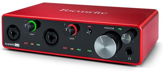 Focusrite Scarlett 4i4 3rd Gen - zdjęcie 2 Focusrite Scarlett 4i4 3rd Gen
