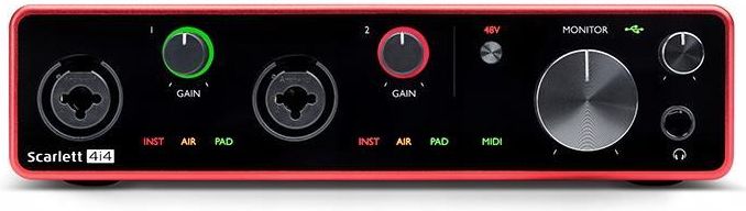 Focusrite Scarlett 4i4 3rd Gen