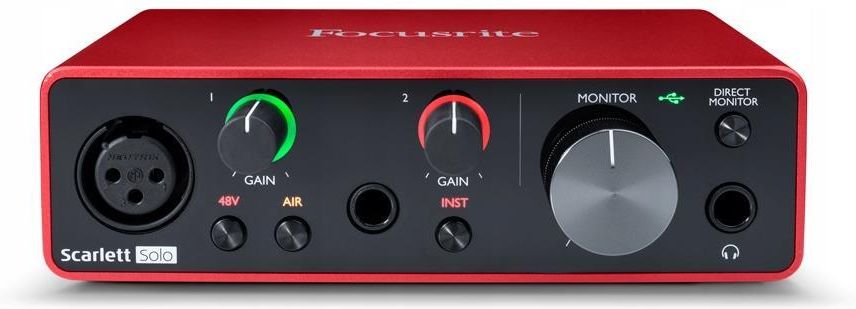 Focusrite Scarlett SOLO STUDIO 3rd Gen - zdjęcie 7 Focusrite Scarlett SOLO STUDIO 3rd Gen