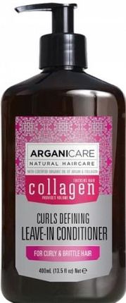 Arganicare Collagen Leave In Odżywka Włosy Kręcone 400 ml