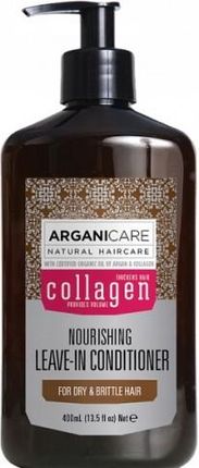 Arganicare Collagen Leave In Odżywka Włosy Cienkie 400 ml