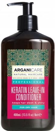 Arganicare Keratin Leave In Odżywka Wygładzająca 400 ml