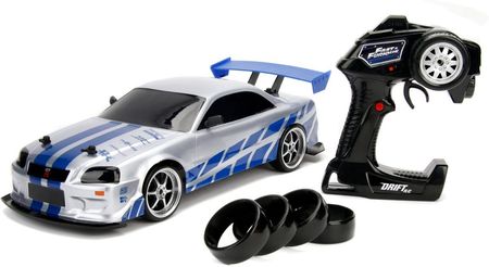 Jada Toys F&F R/C 1:10 Nissan Skyline Gt-R 99701 - Ceny i