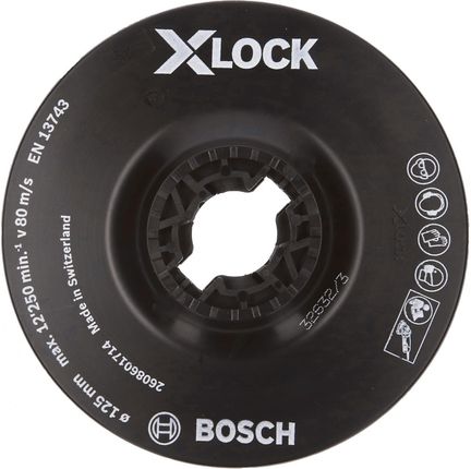 Bosch Talerz Oporowy Z Systemem X-Lock Miękki 125Mm 2608601714