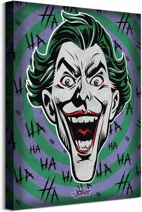 The Joker Hahaha - obraz na płótnie 40x50 cm