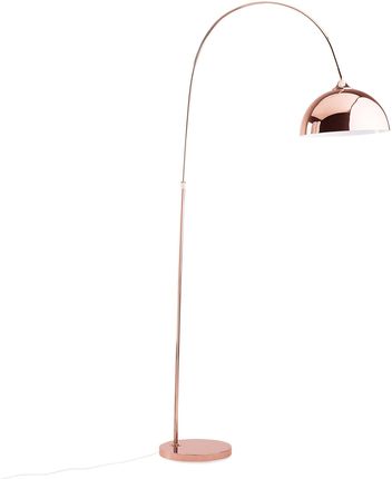 Beliani Nowoczesna lampa stojąca podłogowa metalowa 160 cm miedziana Candella