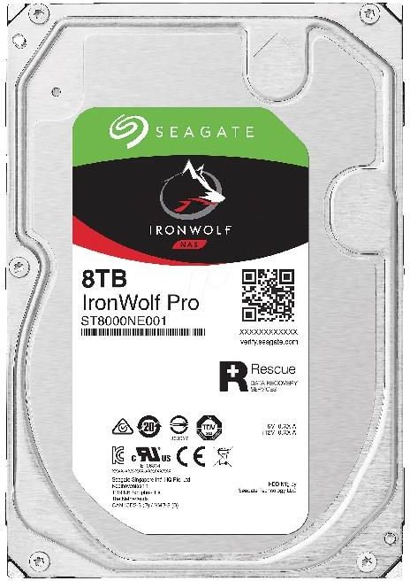 Seagate IronWolf Pro ST12000NT001 disque dur 3.5 12 To Série ATA