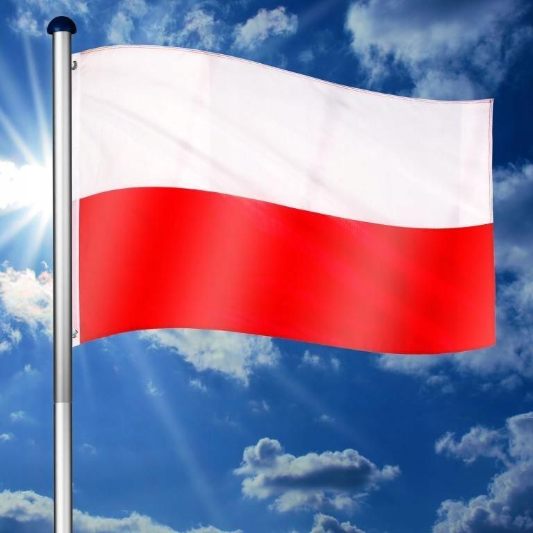 Maszt flagowy- Flaga Polska - 6,50 m - zdjęcie 7 Maszt flagowy- Flaga Polska - 6,50 m