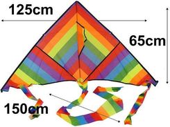 Zdjęcie Adar Latawiec Tęczowy 135X70Cm - Kłecko