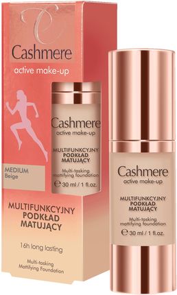 Cashmere Active make-up Multifunkcyjny podkład matujący medium beige 30ml