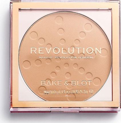 Makeup Revolution puder w kamieniu Bake&Blot Beige