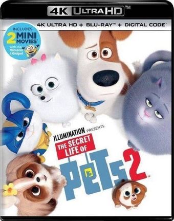 The Secret Life of Pets 2 (Sekretne zycie zwierzaków domowych 2) [Blu-Ray 4K]+[Blu-Ray]