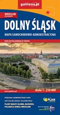 Zdjęcie Dolny Śląsk. Mapa samochodowo-administracyjna, 1:250 000 - Limanowa