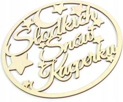 Zdjęcie BAZA do ŁAPACZA SNÓW Słodkich Snów +IMIĘ 30cm KW59  - Karczew