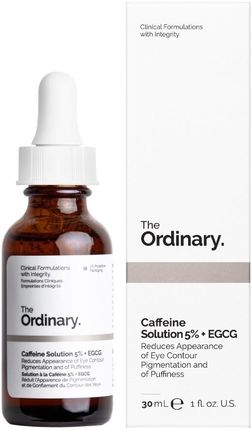 The Ordinary Caffeine Solution 5% + Egcg Serum Pod Oczy Z Kofeiną I Zieloną Herbatą 30ml