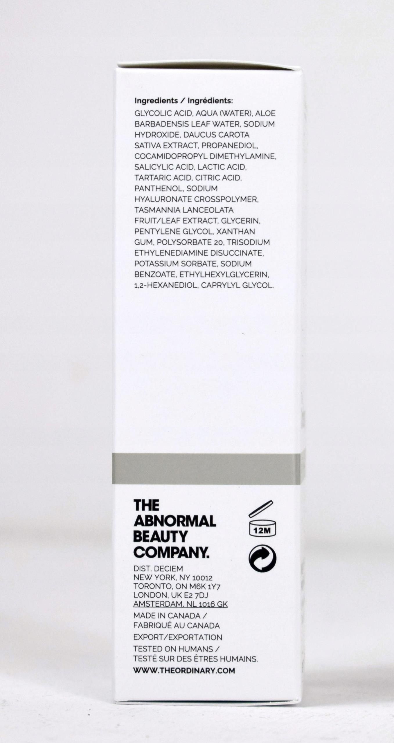 The Ordinary Peeling Kwasowy 30Ml - zdjęcie 3 The Ordinary Peeling Kwasowy 30Ml