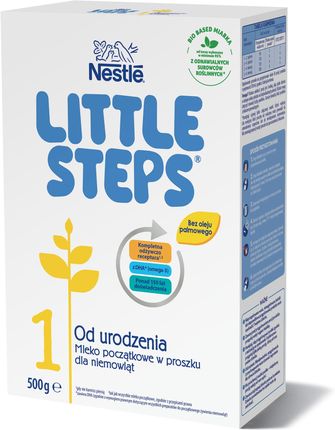 NESTLE Little Steps 1 Mleko Początkowe dla niemowląt od urodzenia 500g