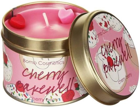 Bomb Cosmetics Cherry Bakewell Świeca Zapachowa W Puszce