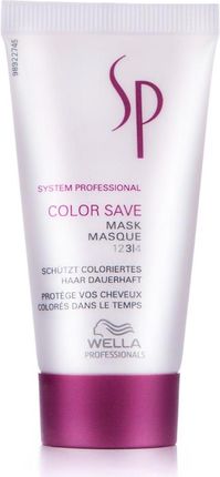Wella Sp Color Save Maska Do Włosów Farbowanych 30Ml