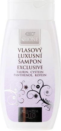 Bione Cosmetics Exclusive Luxury Hair Shampoo With Q10 Odżywczy Szampon Do Włosów Z Koenzymem Q10 260ml
