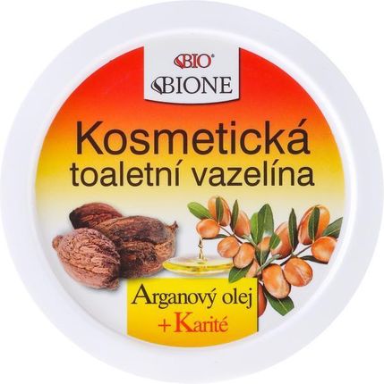 Bione Cosmetics Argan Oil Vaseline Kosmetyczna Wazelina Z Olejem Arganowym I Masłem Shea 155ml