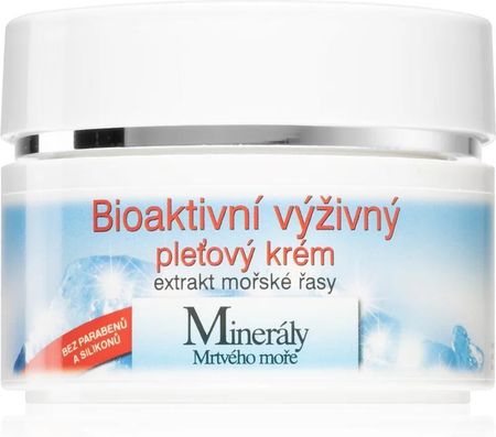 Krem Bione Cosmetics Dead Sea Minerals Bioactive Nourishing Facial Cream With Seaweed na dzień i noc 51ml