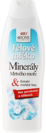 Bione Cosmetics Dead Sea Minerals Nourishing Body Lotion Nawilżające Mleczko Do Ciała Z Minerałami Z Morza Martwego 500 ml