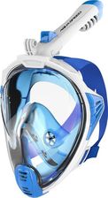 Aqua Speed Maska Do Nurkowania Pełnotwarzowa Biało Niebieska