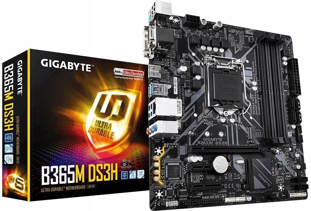 Материнская плата gigabyte b365m ds3h какие процессоры поддерживает