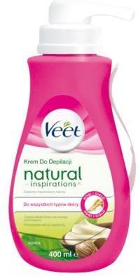 Veet Natural Inspirations Krem do depilacji z masłem shea 400 ml