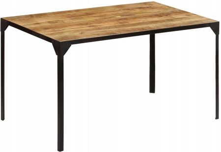 Stół jadalniany z litego drewna mango,140x80x76