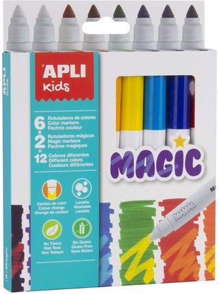 Apli Kids Magiczne Flamastry 8 Kolorów