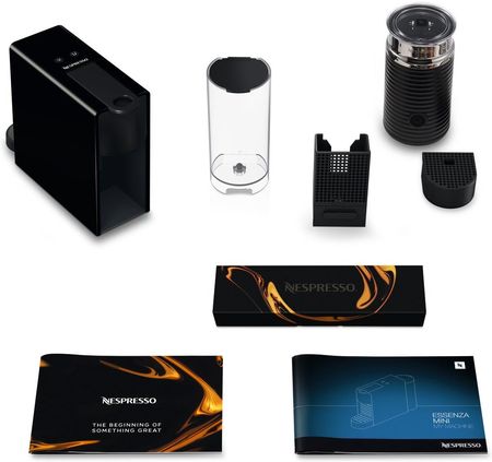 Ekspres kapsułkowy Krups Nespresso C30 Essenza Mini czarny