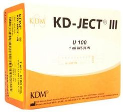 Zdjęcie Strzykawka Insulinowa Kd Ject Iii G29 0,33X12 U 100 - Siedlce
