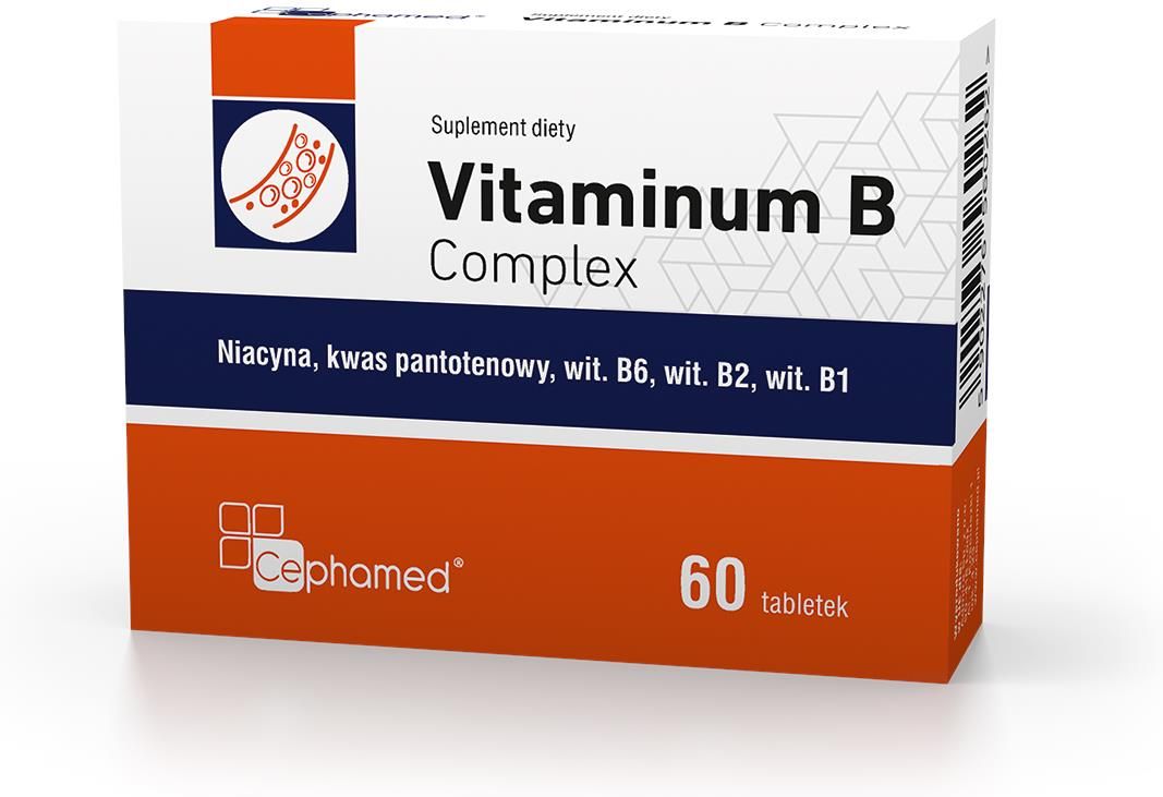 Vitaminum B Complex Cephamed Tabl. X60 - Opinie I Ceny Na Ceneo.pl