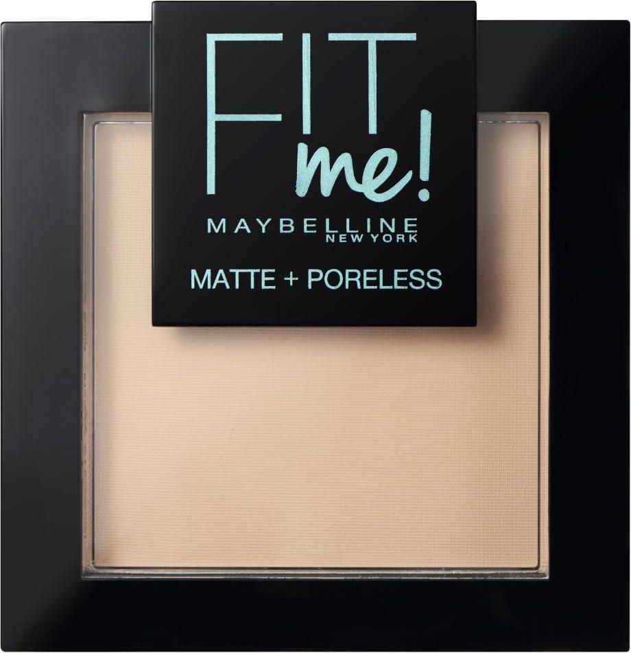 New Opinie na York matujący Maybelline ceny - Natural puder Ivory Fit Me 105 9g Matte+Poreless i