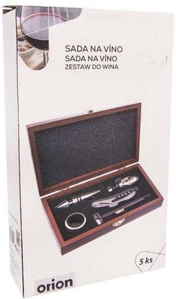Orion Zestaw Do Wina Korkociąg Zatyczka Obręcz Termometr I - zdjęcie 2