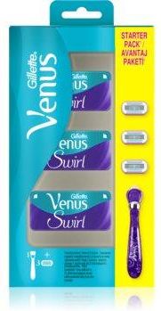 Gillette Venus Swirl maszynka do golenia + głowica zapasowa 3szt