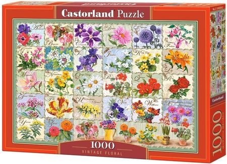 Castorland Puzzle Vintage Floral 1000El.
