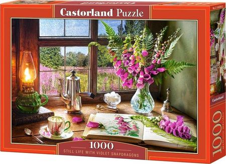 Castorland Puzzle Still Life With Violet Snapdragons 1000El.