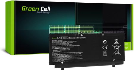 Green Cell Bateria Sh03Xl Do Hp Spectre X360 13-Ac 13-W 13-W050Nw 13-W071Nw (Hp147)
