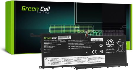 Green Cell Bateria 00Hw028 Do Lenovo Thinkpad X1 Carbon 4Th Gen I Lenovo Thinkpad X1 Yoga (1St Gen, 2Nd Gen) (Le130)