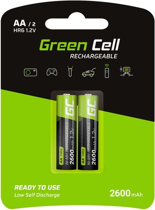 Green Cell 2X Akumulator Aa Hr6 2600Mah (Gr05)
