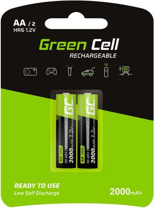 Green Cell Akumulator 2X Aa Hr6 2000Mah (Gr06)