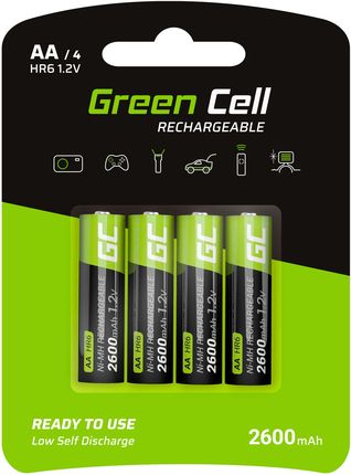 Green Cell 4X Akumulator Aa Hr6 2600Mah (Gr01)