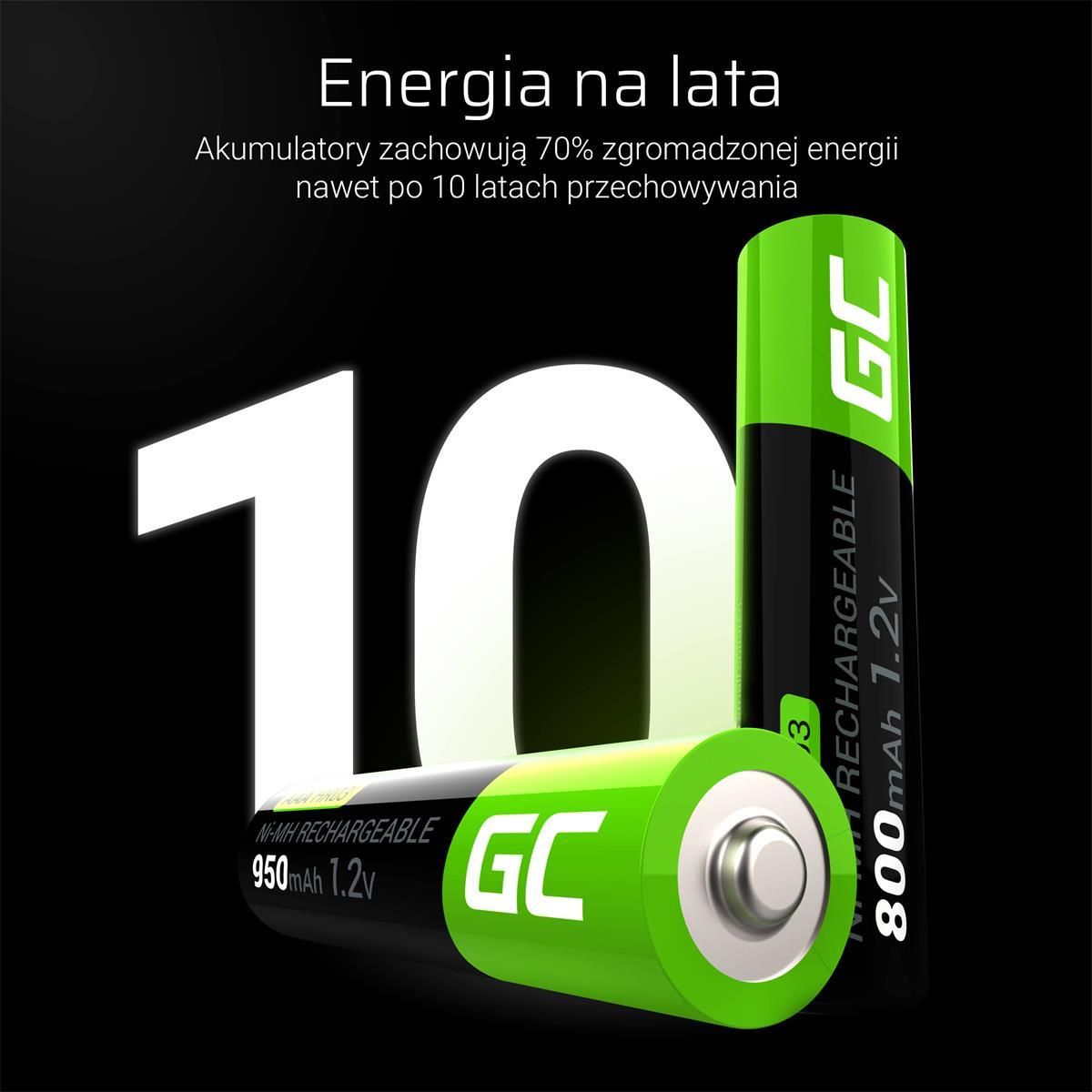 Green Cell Akumulatory Paluszki 2x AAA HR03 950mAh (GR07) - Ceny i opinie  na